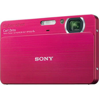 Sony Cyber-shot DSC-T700 Digital Camera (Red)