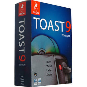 Roxio Toast 9 Titanium - Disc Burning Software
