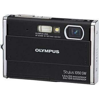 Olympus Stylus 1050 SW Digital Camera (Black)