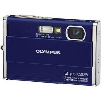 Olympus Stylus 1050 SW Digital Camera (Blue)