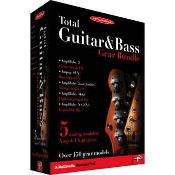 IK Multimedia Total Guitar and Bass Gear Bundle  - Modeling Software Bundle