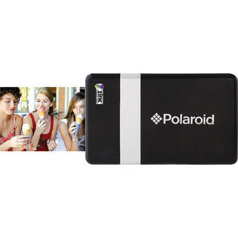 Polaroid CZA-10011 POGO Instant Mobile Printer (Black/Silver)