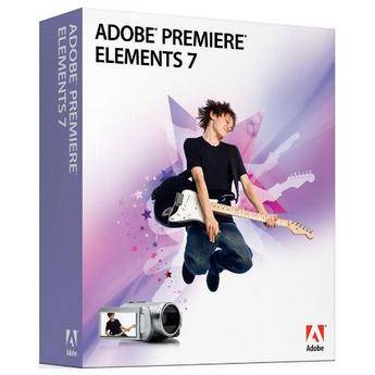 Adobe Premiere Elements 7 Video Editing Software for Windows