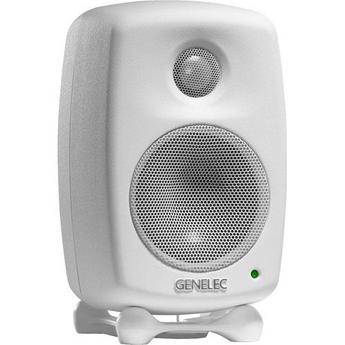Genelec 6010A Bi-Amplified Nearfield Monitor Speaker (White)