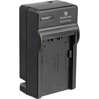 Pearstone Mini AC/DC Battery Charger for Panasonic D54 and Leica DigiLux 1