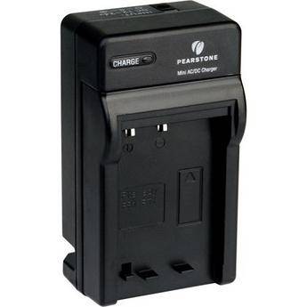 Pearstone Mini AC/DC Battery Charger for Sony NP-FT1 and NP-FR1