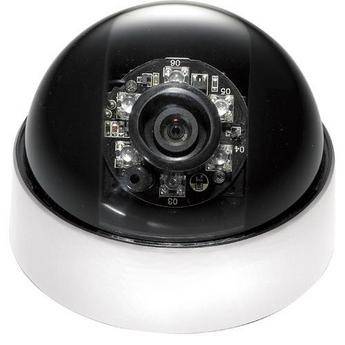 EverFocus ED230/N-4W 1/3" Indoor Mini IR Dome Camera (White Base)