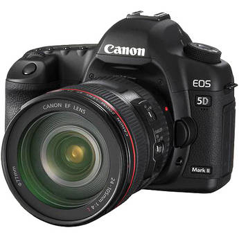 Canon EOS 5D Mark II Digital Camera Kit with Canon 24-105mm f/4L IS USM AF Lens