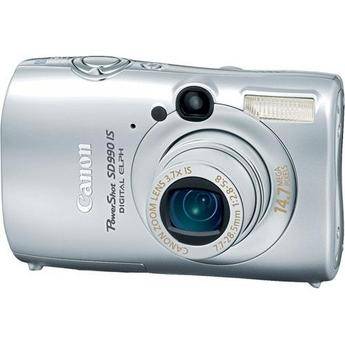 Canon PowerShot SD990 IS Digital ELPH Digital Camera (Silver)