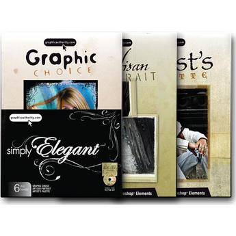 Graphic Authority Simply Elegant Software Bundle Photoshop Template Collection