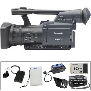 Panasonic AG-HPX170 P2HD Solid-State Camcorder Anton Bauer Kit