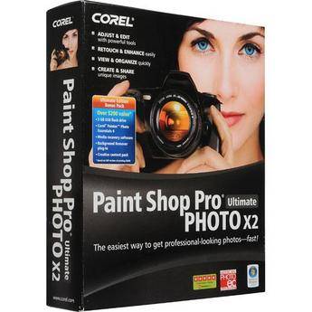 Corel Paint Shop Pro Photo X2 Ultimate Software for Windows