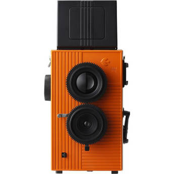 Blackbird Blackbird, Fly 35mm Twin-Lens Reflex (TLR) Camera (Black & Orange)