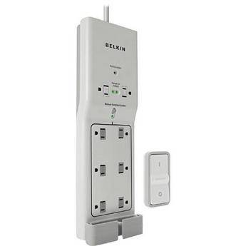Belkin 8-Outlet Surge Protector with Remote Switch