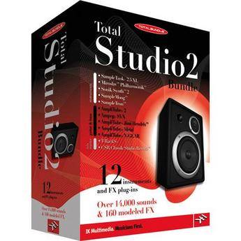 IK Multimedia Total Studio 2 Bundle - Music Production Software (Crossgrade)