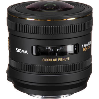 Sigma 4.5mm f/2.8 EX DC HSM Lens for Sony Alpha SLR