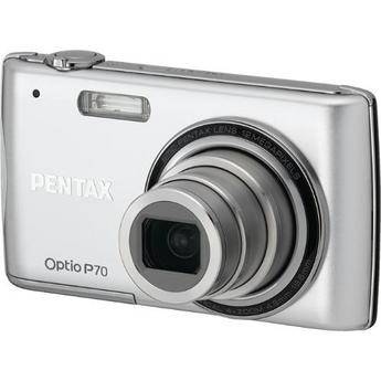 Pentax Optio P70 Digital Camera (Silver)