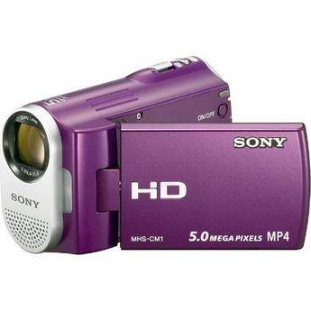 Sony MHS-CM1 Webbie HD Camera (Eggplant)