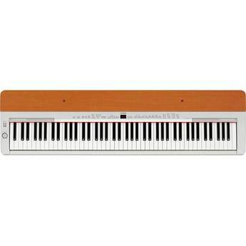 Yamaha P-155 88-Key Digital Piano (Silver/Cherry)