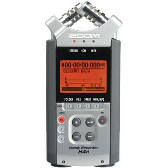  Track Recording on Zoom H4n Handy Mobile 4 Track Recorder Zh4n B H Photo Video