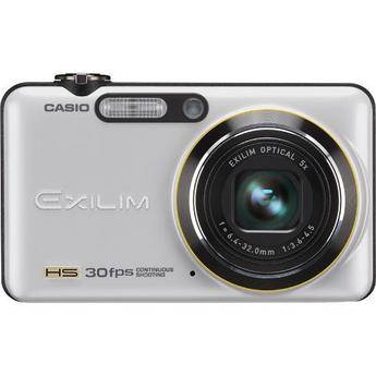 Casio Exilim EX-FC100 Digital Camera (White)