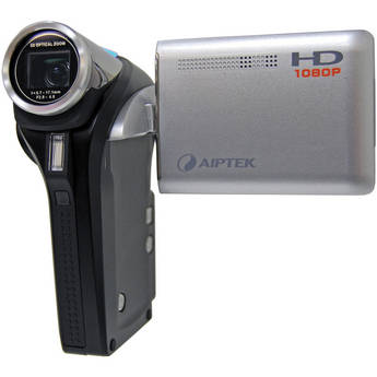 Aiptek Action-HD GVS 1080p HD Camcorder (Silver/Black)
