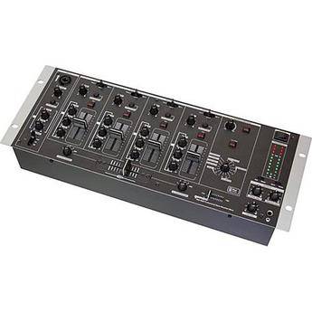 Gemini MM-4000 4-Channel Rack-Mounted Mixer with Effects