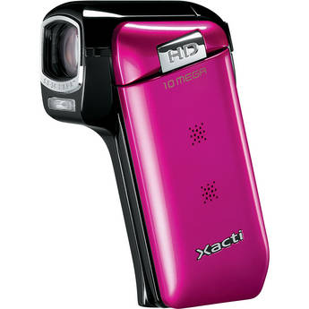 Sanyo Dual Camera Xacti 720p HD VPC-CG10 Camcorder (Pink)