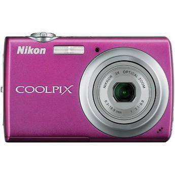 Nikon Coolpix S220 Digital Camera (Magenta)