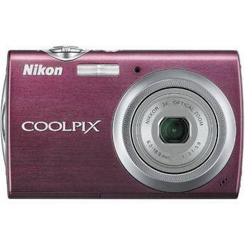 Nikon Coolpix S230 Digital Camera (Plum)