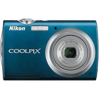 Nikon Coolpix S230 Digital Camera (Night Blue)