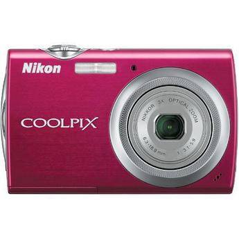 Nikon Coolpix S230 Digital Camera (Gloss Red)