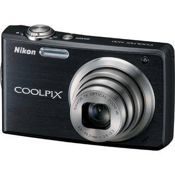 Nikon Coolpix S630 Digital Camera (Jet Black)