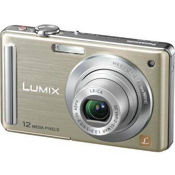 Panasonic Lumix DMC-FS25 Digital Camera (Gold)