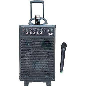 Pyle Pro PWMA1080i Portable PA System with iPod Dock & Wireless Microphone