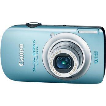 Canon PowerShot SD960 IS Digital Camera (Blue)