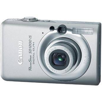 Canon PowerShot SD1200 IS Digital Camera (Light Grey)