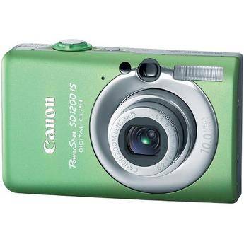 Canon PowerShot SD1200 IS Digital Camera (Green)