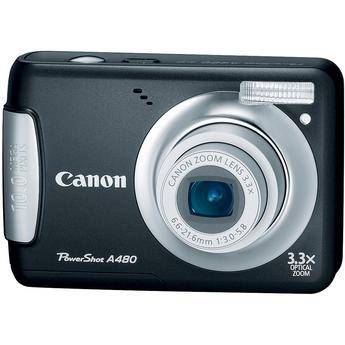 Canon PowerShot A480 Digital Camera (Black)