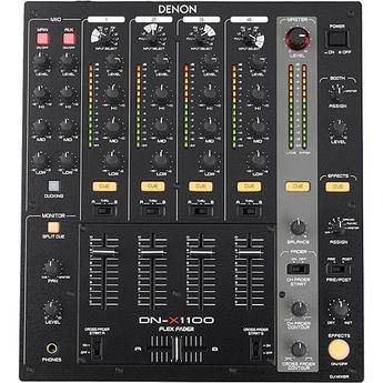 Denon DJ DN-X1100 Professional 4-Channel DJ Mixer