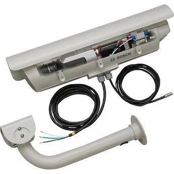 Bosch KBE-385V55-20 Prepackaged B/W  Dinion Camera w/5-50mm Lens, Outdoor Housing & Bracket