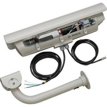 Bosch KBE-485V55-20 Prepackaged DinionXF Camera w/5-50mm Lens, Outdoor Housing & Bracket
