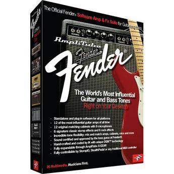 IK Multimedia AmpliTube Fender  - Software Amplifier and FX Suite