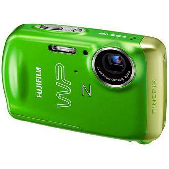 Fujifilm FinePix Z33WP Digital Camera with Basic Accessory Kit (Green)