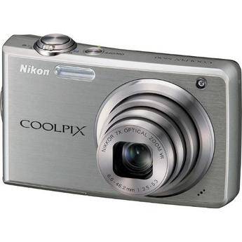 Nikon Coolpix S630 Digital Camera with Basic Accessory Kit (Titanium Silver)