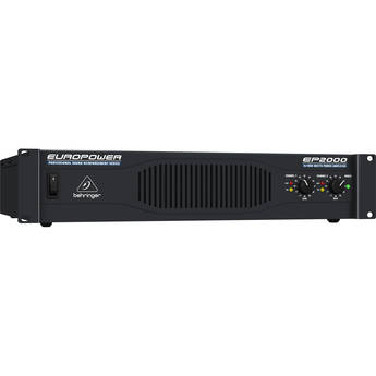 Behringer Europower EP2000 Professional Stereo Power Amplifier (400W/Channel @ 8 Ohms)