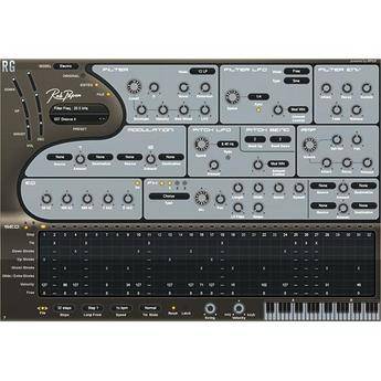 Rob Papen RG Virtual Rhythm Guitar Plug-in Instrument