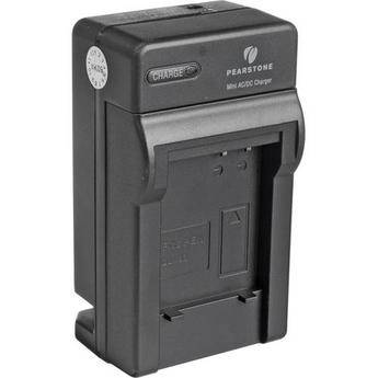 Pearstone Mini AC/DC Battery Charger for Pentax D-Li88