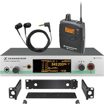 Sennheiser ew 300 IEM G3 Wireless Stereo Audio System (A - 516-558MHz)