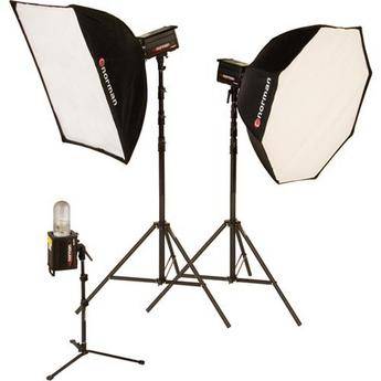 Norman 3 Monolight, Octagon Softbox Kit (120VAC)